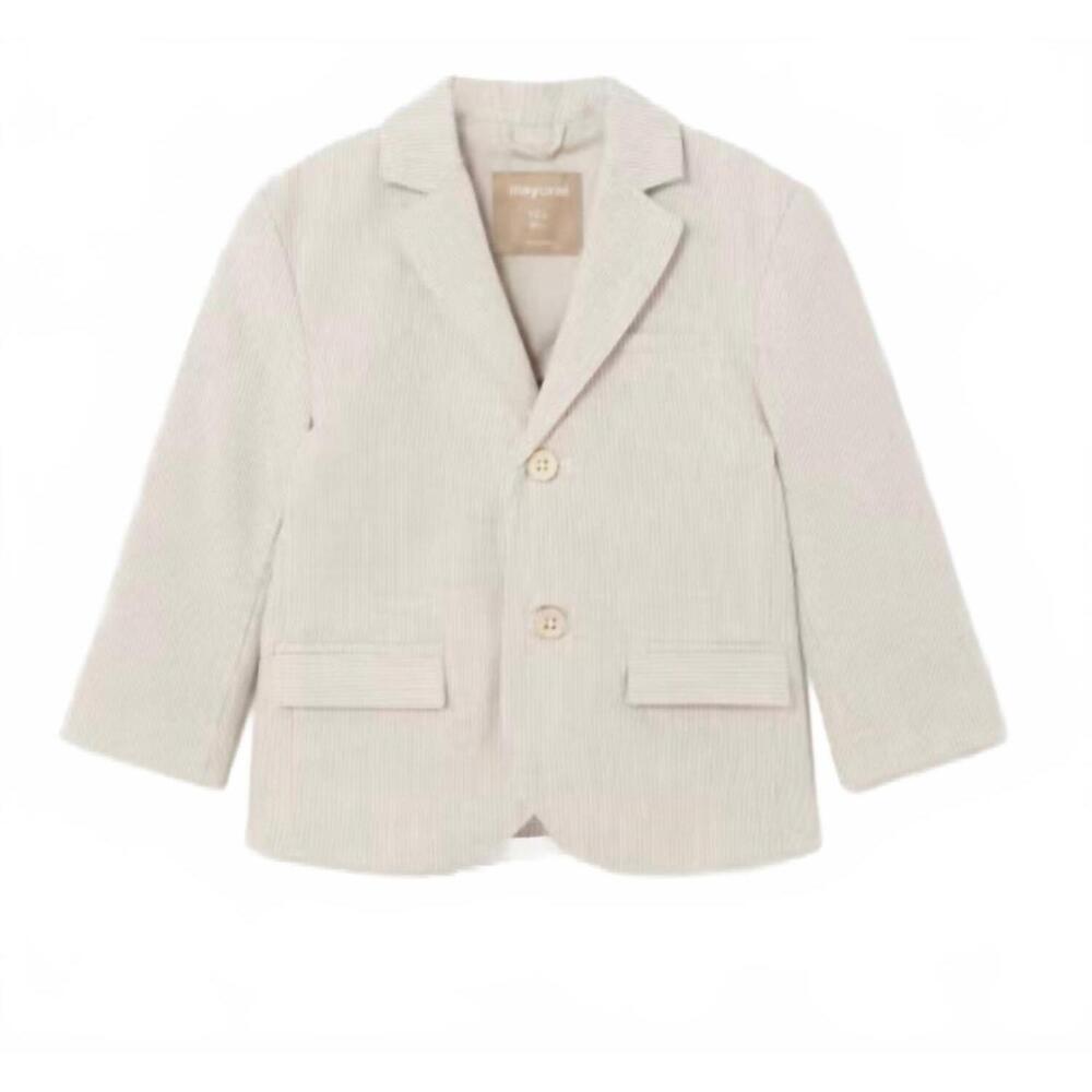 NEW MAYORAL boys linen blazer in cream